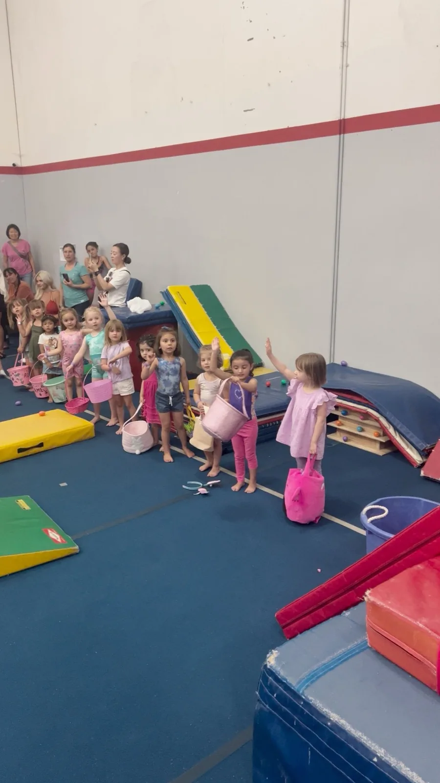 The Easter Extravaganza egg hunt at Precision